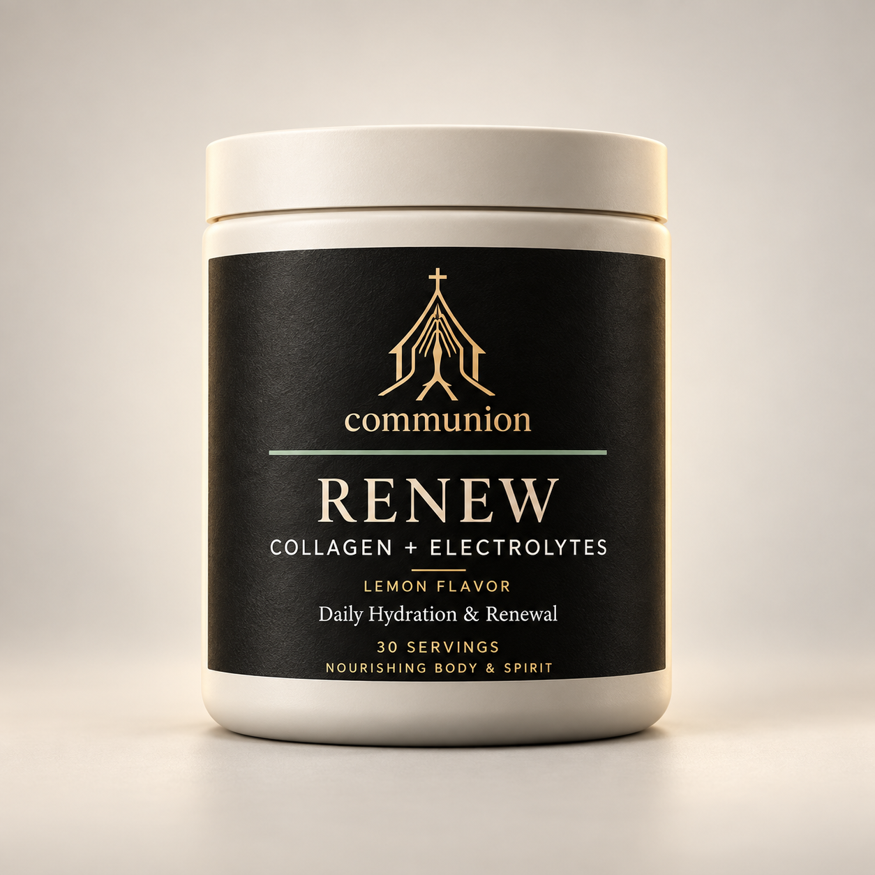 Communion Renew conceptual packaging