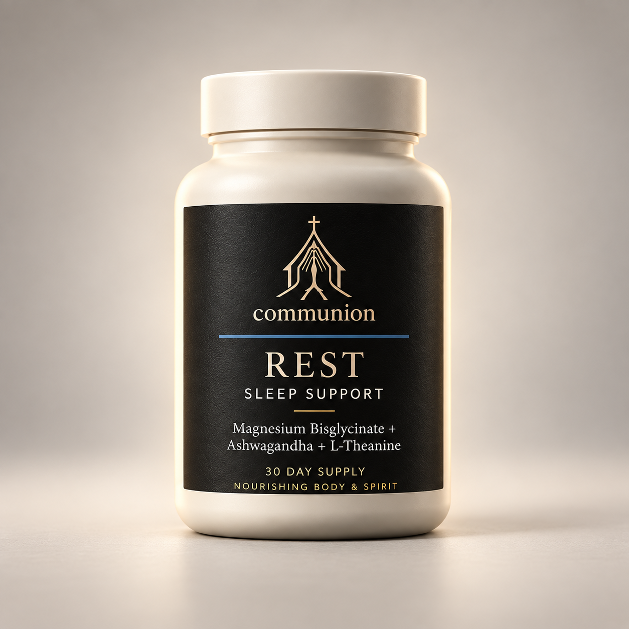 Communion Rest conceptual packaging